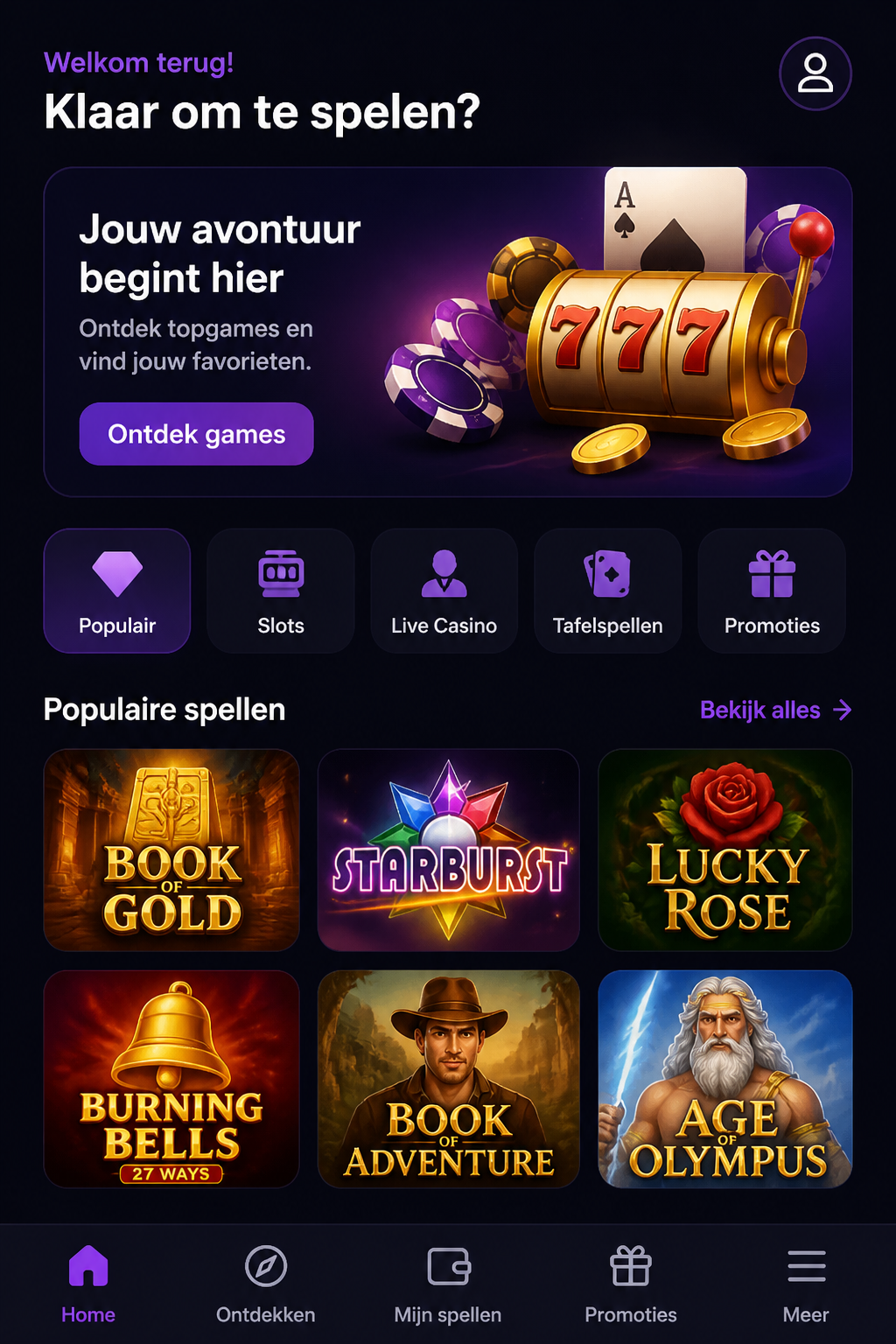 Carlospin Casino screen 1