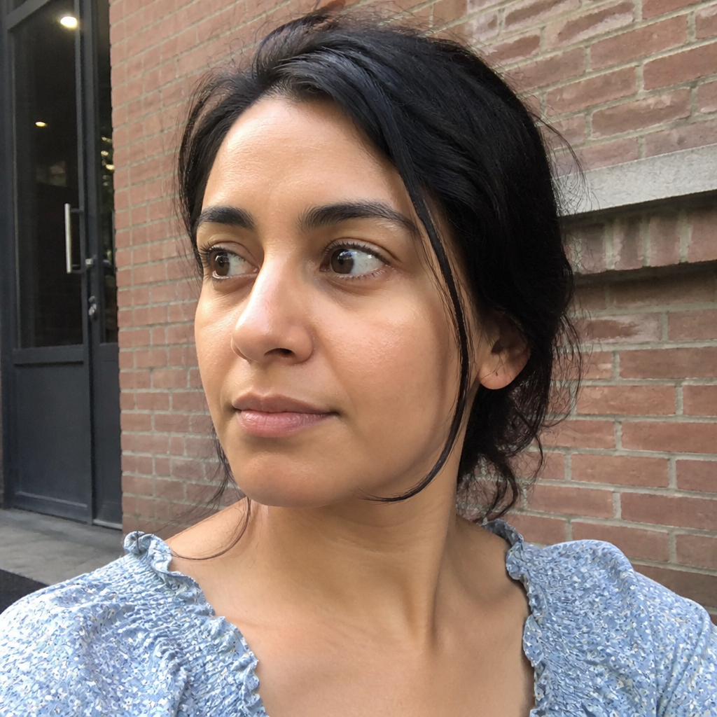 AI-generated fictional portrait