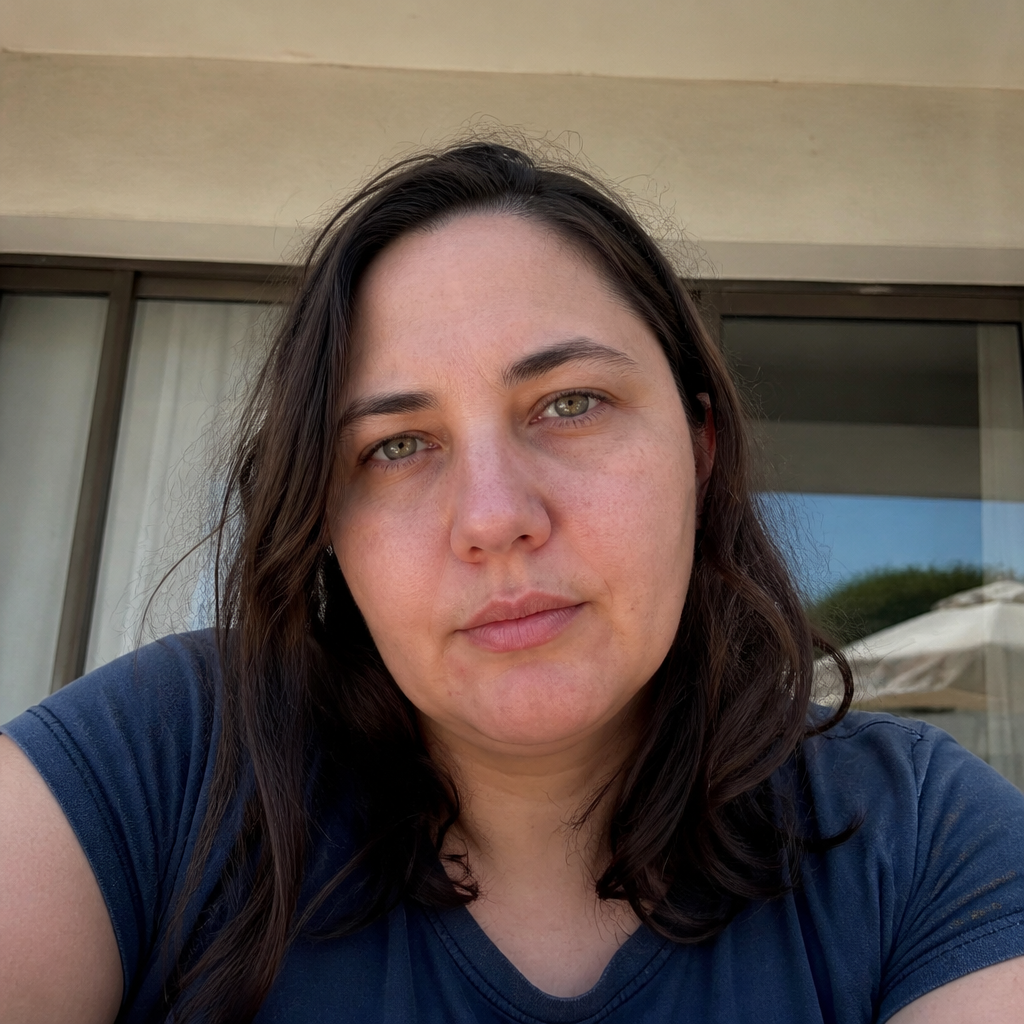 AI-generated fictional portrait